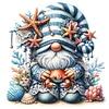 Sea Goblin-11CT Stamped Cross Stitch 40*40cm