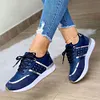 Gioiacombo&trade; Sneaker Colorblock con plateau e lacci