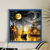 Quiet Night-18CT Stamped Cross Stitch 50*50cm/19.69*19.69in tapestrymarket