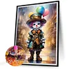 Clown-Full Round Diamond Painting 40*50CM