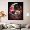 Rose Under Moon-11CT Stamped Cross Stitch 40*50cm tapestrymarket