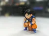 WCF Scale Sitting Battle Damage Son Goku - Dragon Ball Resin Statue - LeaGue Studios
