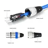 6/10Pcs 3-Pin Balanced Shielded XLR Cable XLR Male To Female Microphone AUX Cord