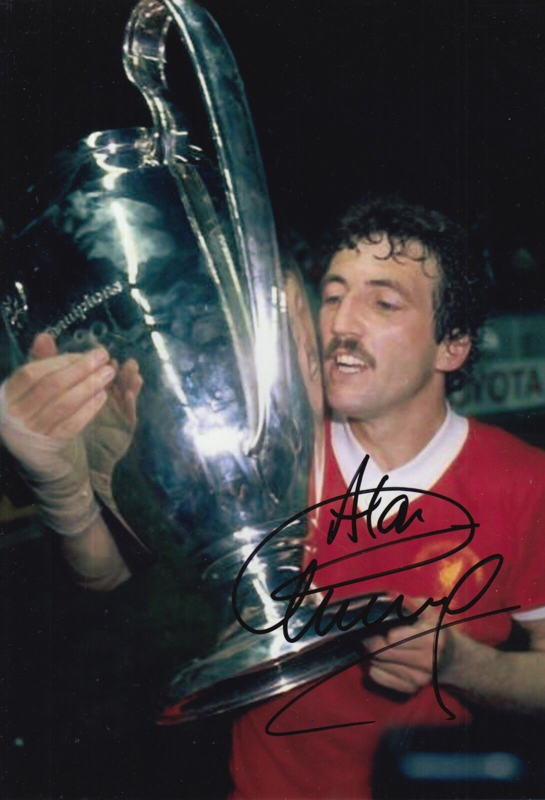 Alan Kennedy Hand Signed Liverpool 12x8 Photo Poster painting.