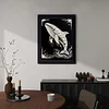 Diamond Painting-DIY Special Shaped Drill Pearl Painting Whale(30x40cm)