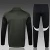 Joyfball 2025/2026 Bayern Munich Half-Pull Training Suit Dark green Football Shirt 1:1 Thai Quality