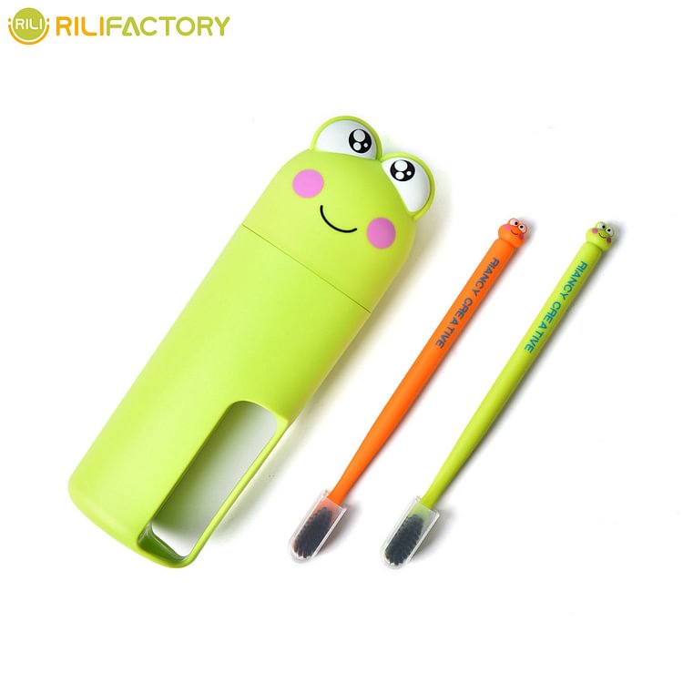 Cartoon Frog Travel Wash Set Rilifactory