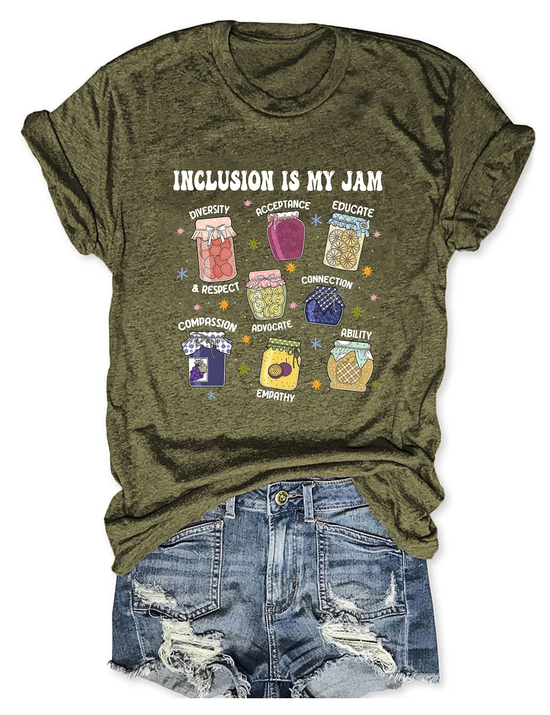 Inclusion Is My Jam T-shirt