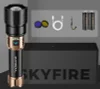Skyfire Canglong Flashlight Strong Light Rechargeable Outdoor Super Bright Long-range Laser Portable Home Super Long Battery Life Mountaineering Lamp