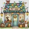 (Multi-Style) Pet Store-11CT Stamped Cross Stitch 45*45cm/17.72*17.72in tapestrymarket