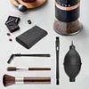 6 Pieces Coffee Brush Set Cleaning Brush Towel Set for Coffee Machine Group Head