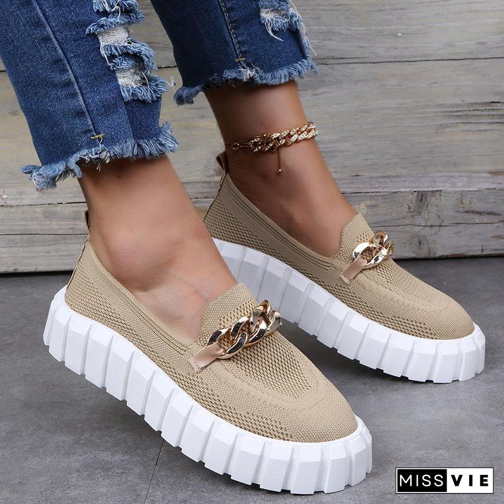 Breathale Knitting Leisure Shoes