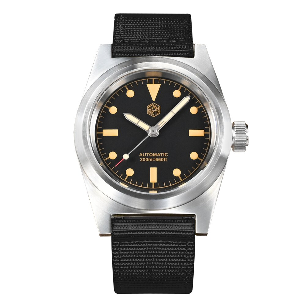 San Martin 38mm Pilot Watch Automatic Mechanical Watches SN029-G-C San Martin Watch san martin watchSan Martin Watch