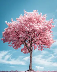 Cherry Blossom Tree - Diamond Painting