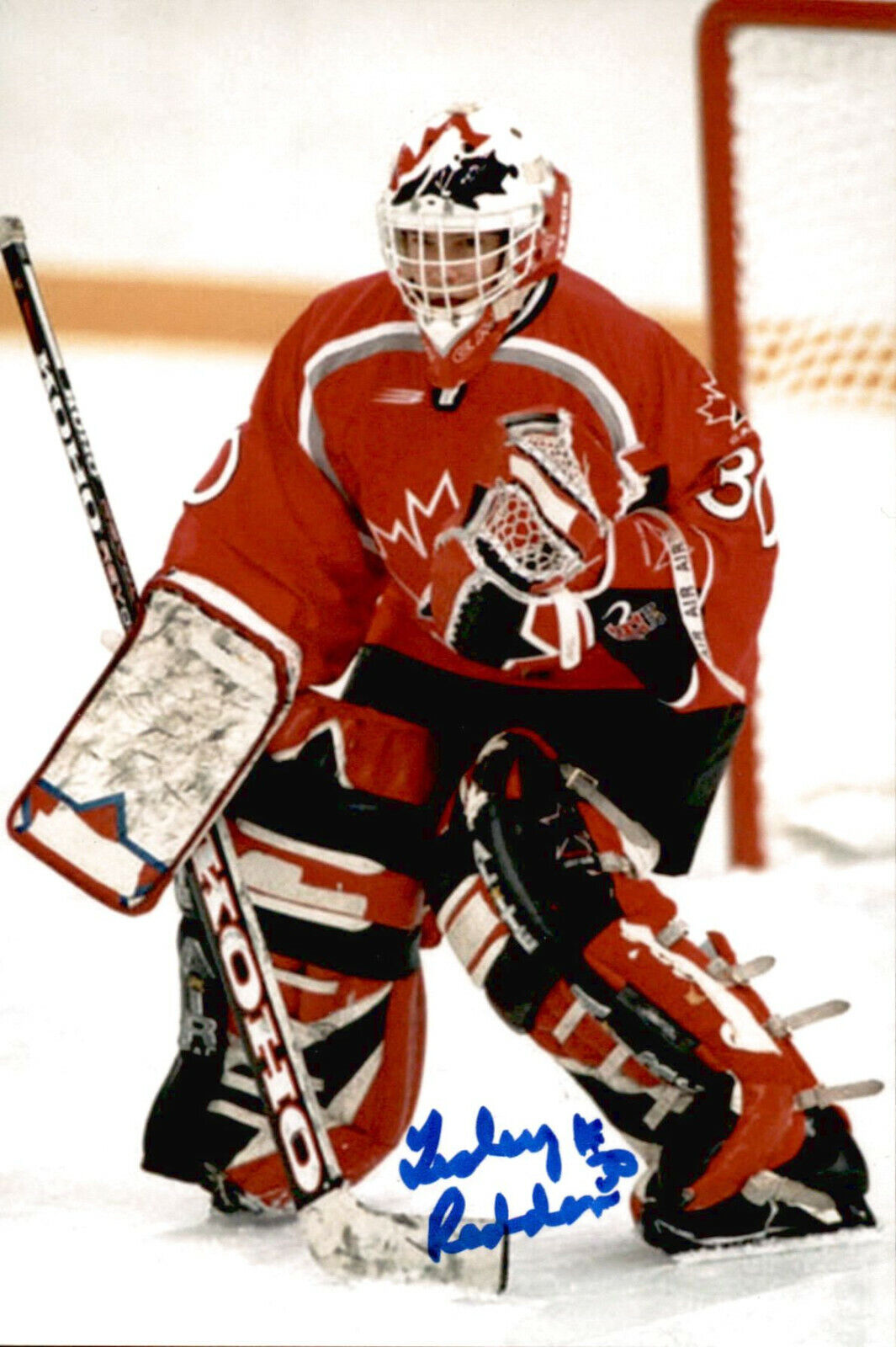 Lesley Reddon SIGNED 4x6 Photo Poster painting WOMEN'S HOCKEY / TEAM CANADA NAGANO OLYMPICS #3