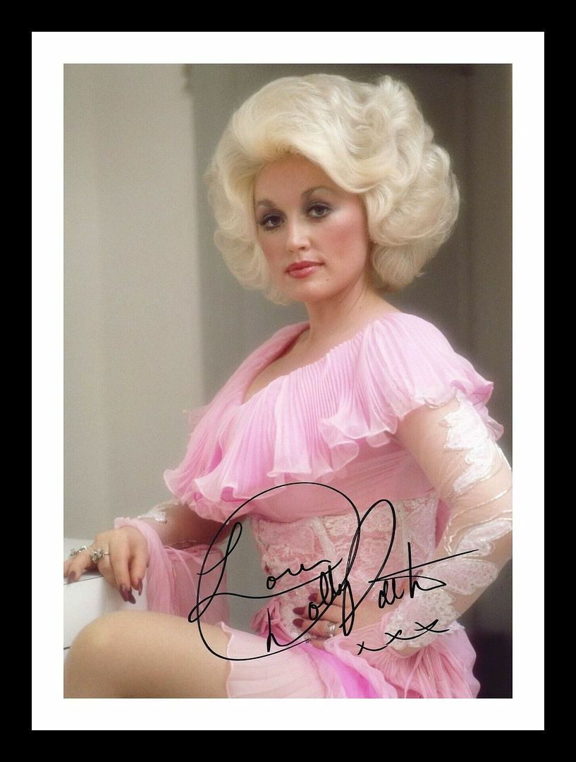 Dolly Parton Autograph Signed & Framed Photo Poster painting 7