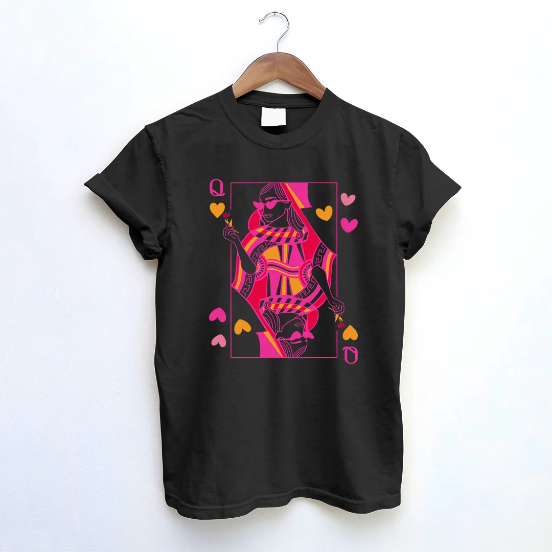 Queen Of Hearts Valentine's Day T-Shirt