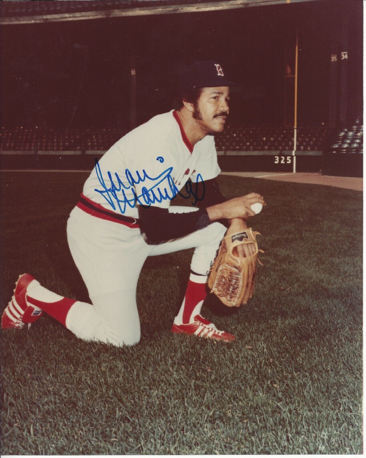 Juan Marichal autographed 8x10 Red Sox PSA JSA