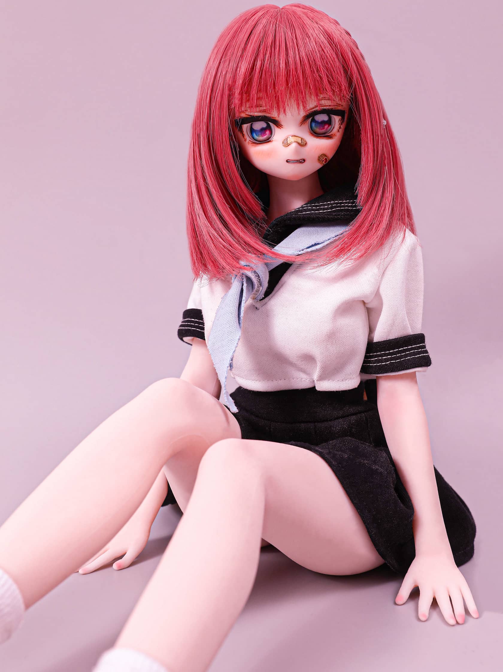 Mini Love Doll J60cm (1.97') - Zapata (Cinnamon) Silicon body + Vinyl head (NO.831) CLM Littlelovedoll