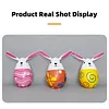 6 Pcs Easter Inflatable Outdoor Decorations PVC Colored Giant Egg Ornaments Blow Up Easter Egg Yard Decorations for Lawn/Garden/Porch/Courtyard