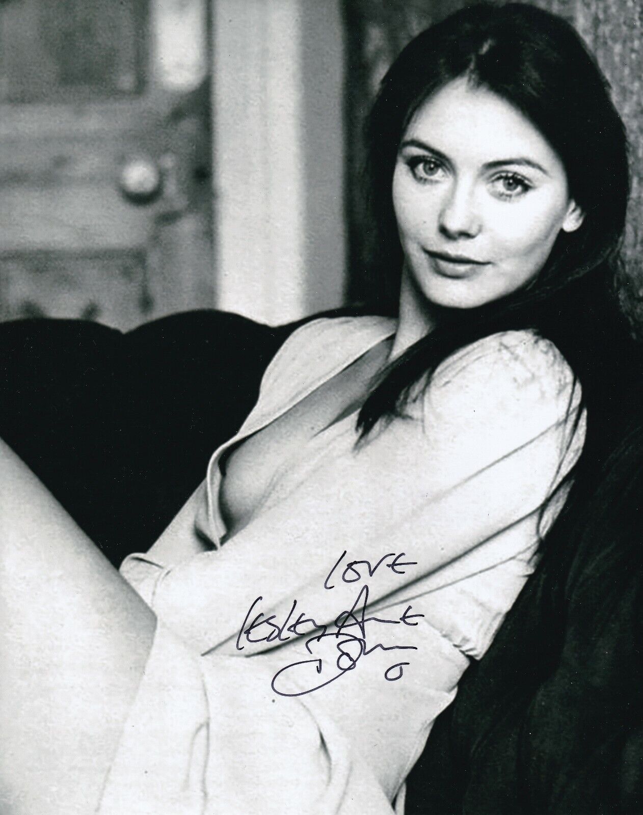 Lesley-Anne Down REAL hand SIGNED Photo Poster painting #2 COA Autographed Actress Model