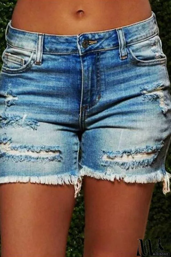 On-trend Ripped Sexy Denim Shorts (3 Colors)