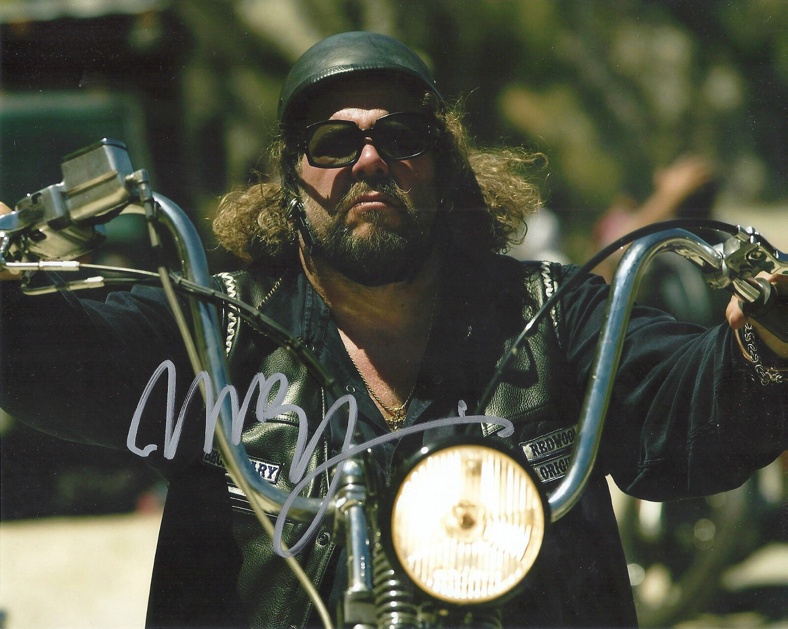 MARK BOONE JR 'SONS OF ANARCHY' BOBBY MUNSON SIGNED 8X10 PICTURE *COA 2