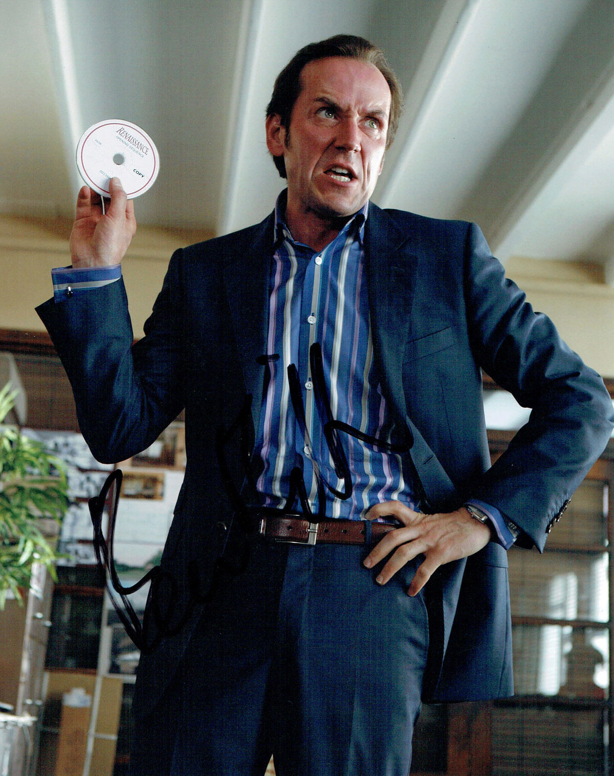 Ben MILLER SIGNED Autograph Photo Poster painting AFTAL COA Actor Comedian PRIMEVAL