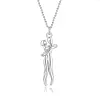 💕Collier pendentif et boucles d'oreilles pour couple &eacute;treignant