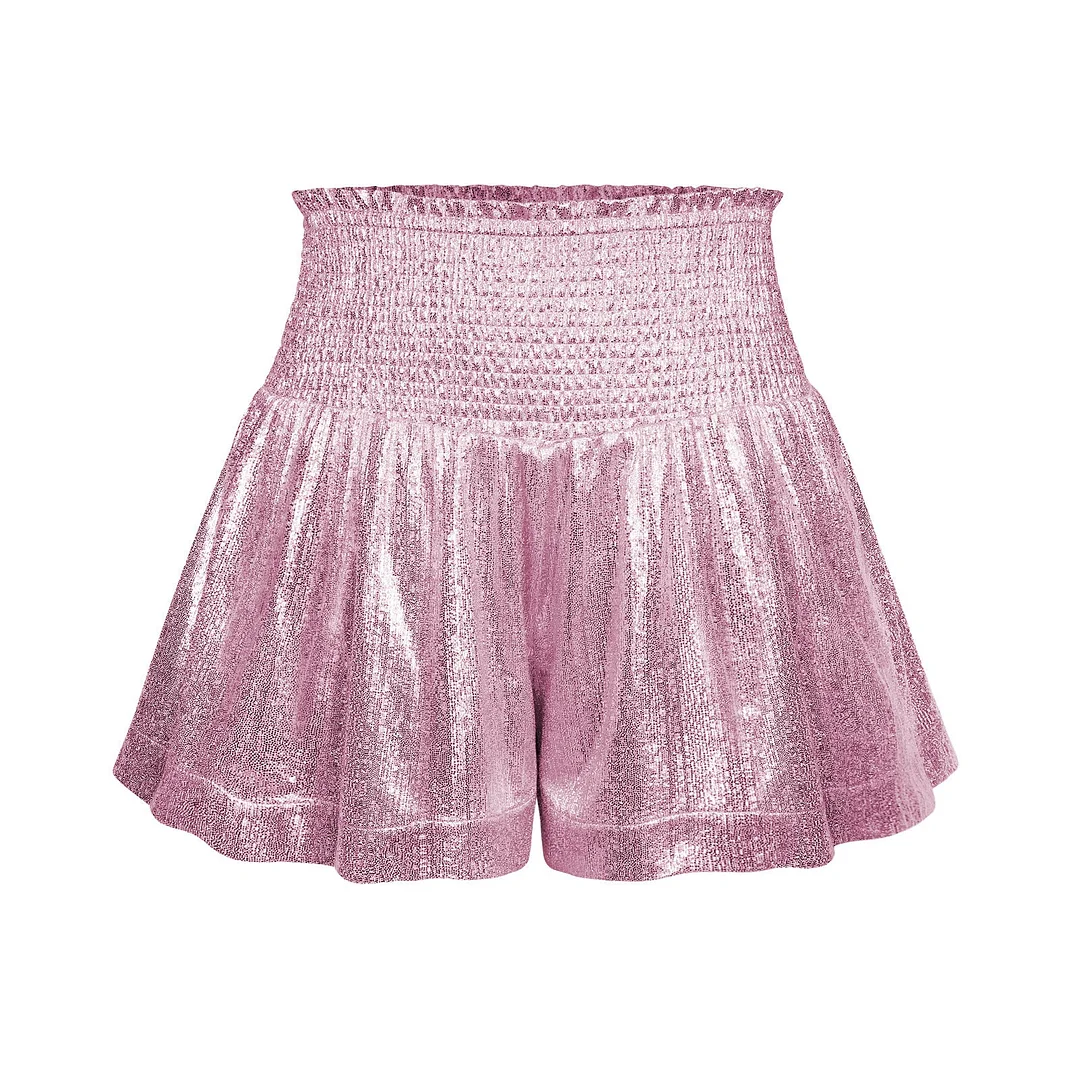Zingj Cheerleading High Waist Stretch Flash Pants