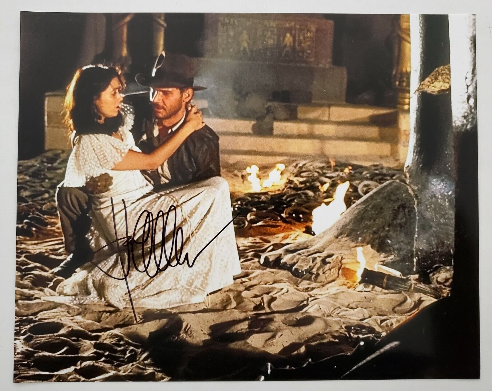 Karen Allen Signed 8x10 Photo Poster painting Actress Indiana Jones Raiders Of The Lost Ark RAD