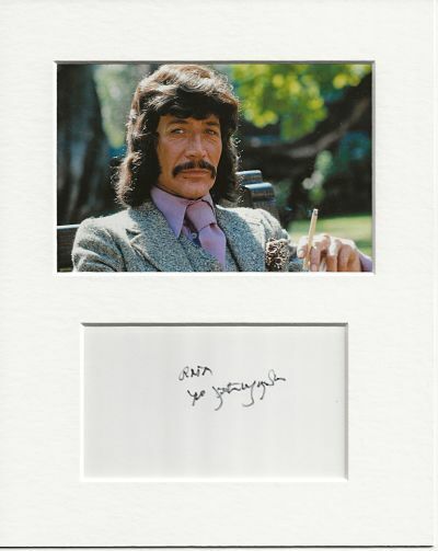 Peter Wyngarde jason king genuine authentic autograph signature and Photo Poster painting AFTAL