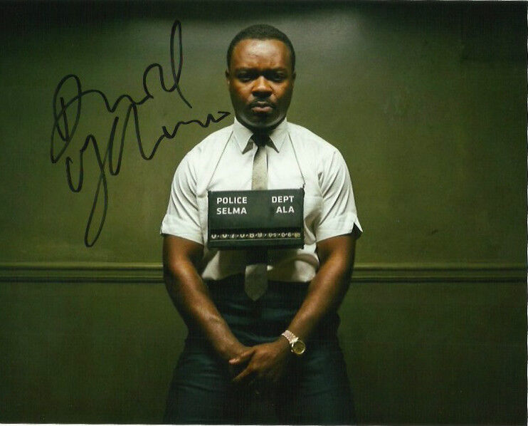 David Oyelowo Selma Autographed Signed 8x10 Photo Poster painting COA