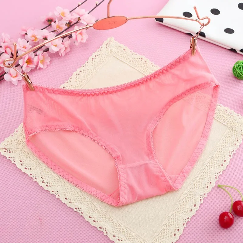 Billionm quality Sexy Women Underwear lady Transparent Briefs Sexy Ultra-thin Panties Low Waist Thong g String Female Briefs Panties