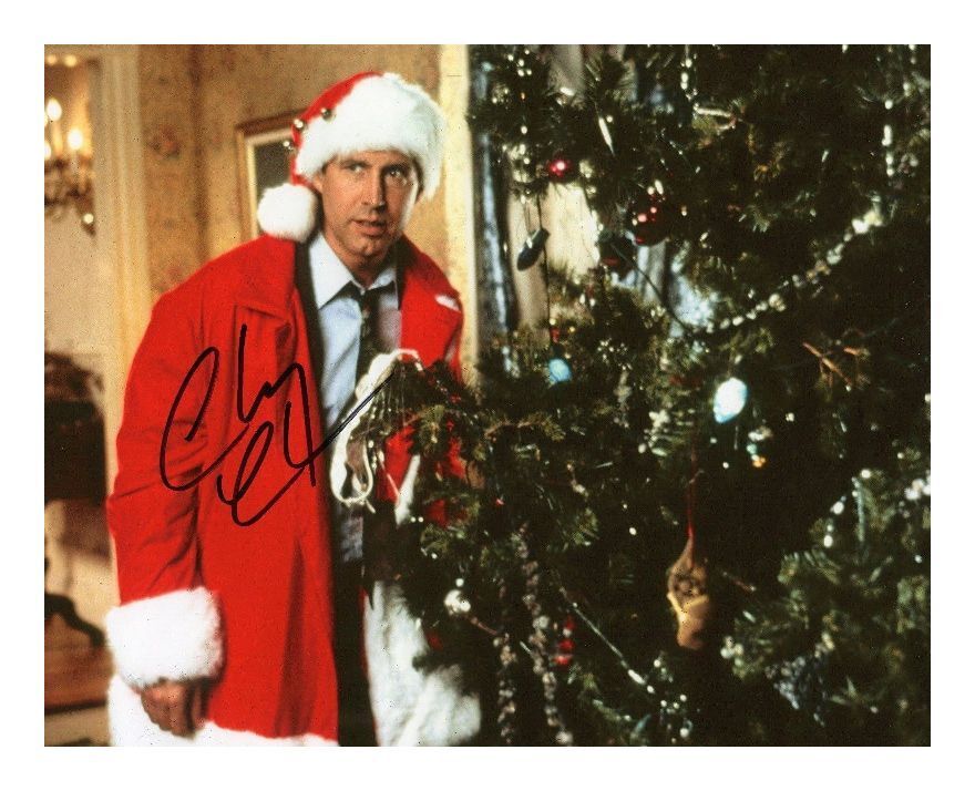 CHEVY CHASE AUTOGRAPHED SIGNED A4 PP POSTER Photo Poster painting PRINT 3