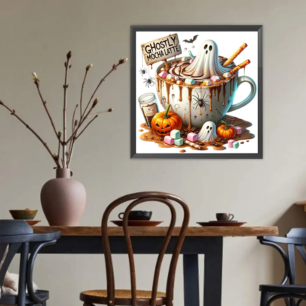 Diamond Painting - Full Round Drill - Halloween Dessert(Canvas|40*40cm)