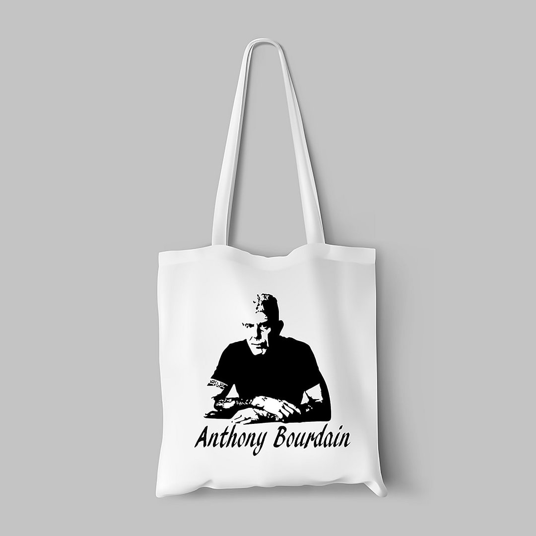 Anthony Bourdain Canvas Bag Large Capacity Messenger Bag Shopping Traveling