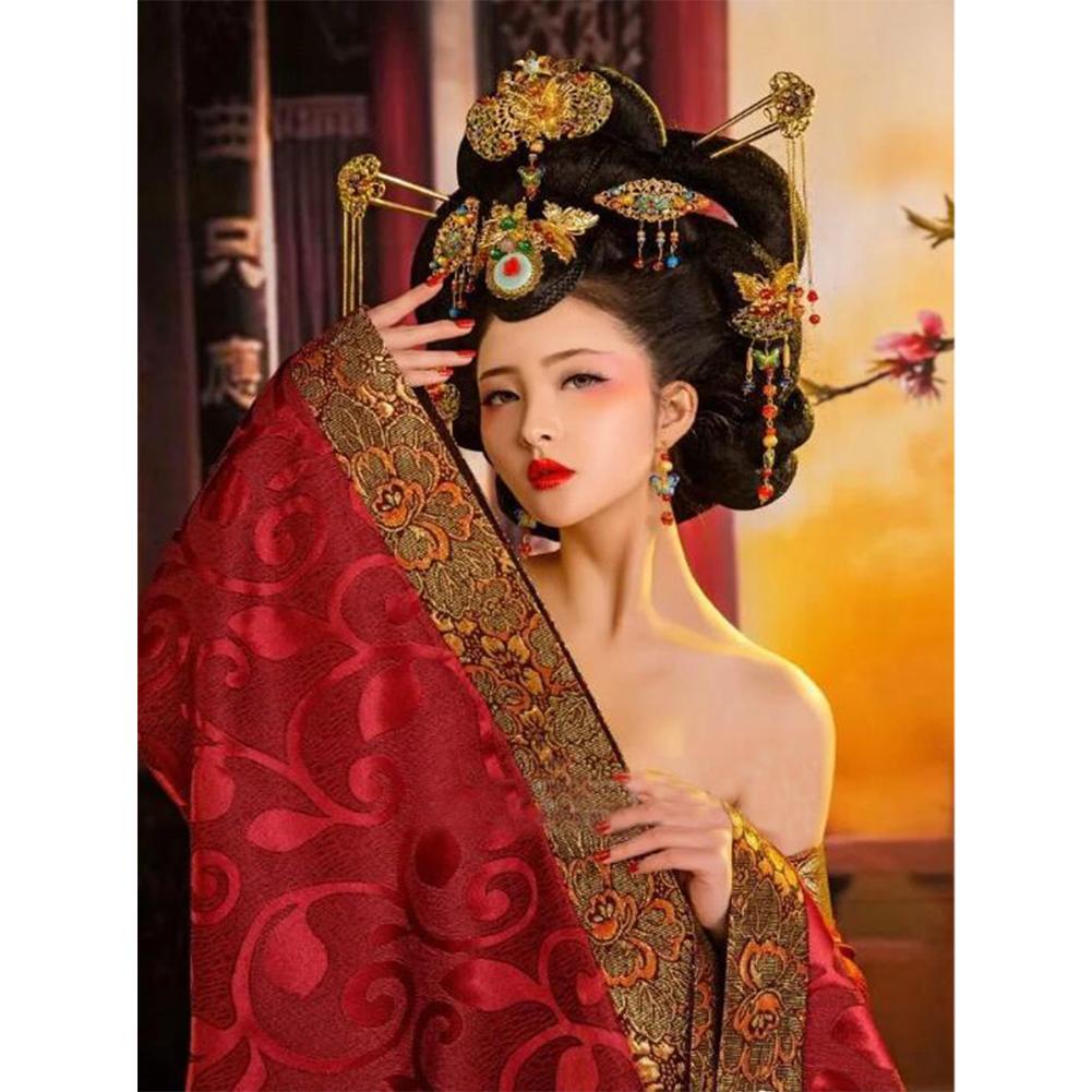 

Antique Woman-Round Drill Diamond Painting-30*40CM, 501 Original