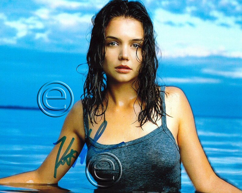 Katie Holmes Autographed Signed Photo Poster painting 8 x 10 print Photo Poster painting picture poster wall art autograph