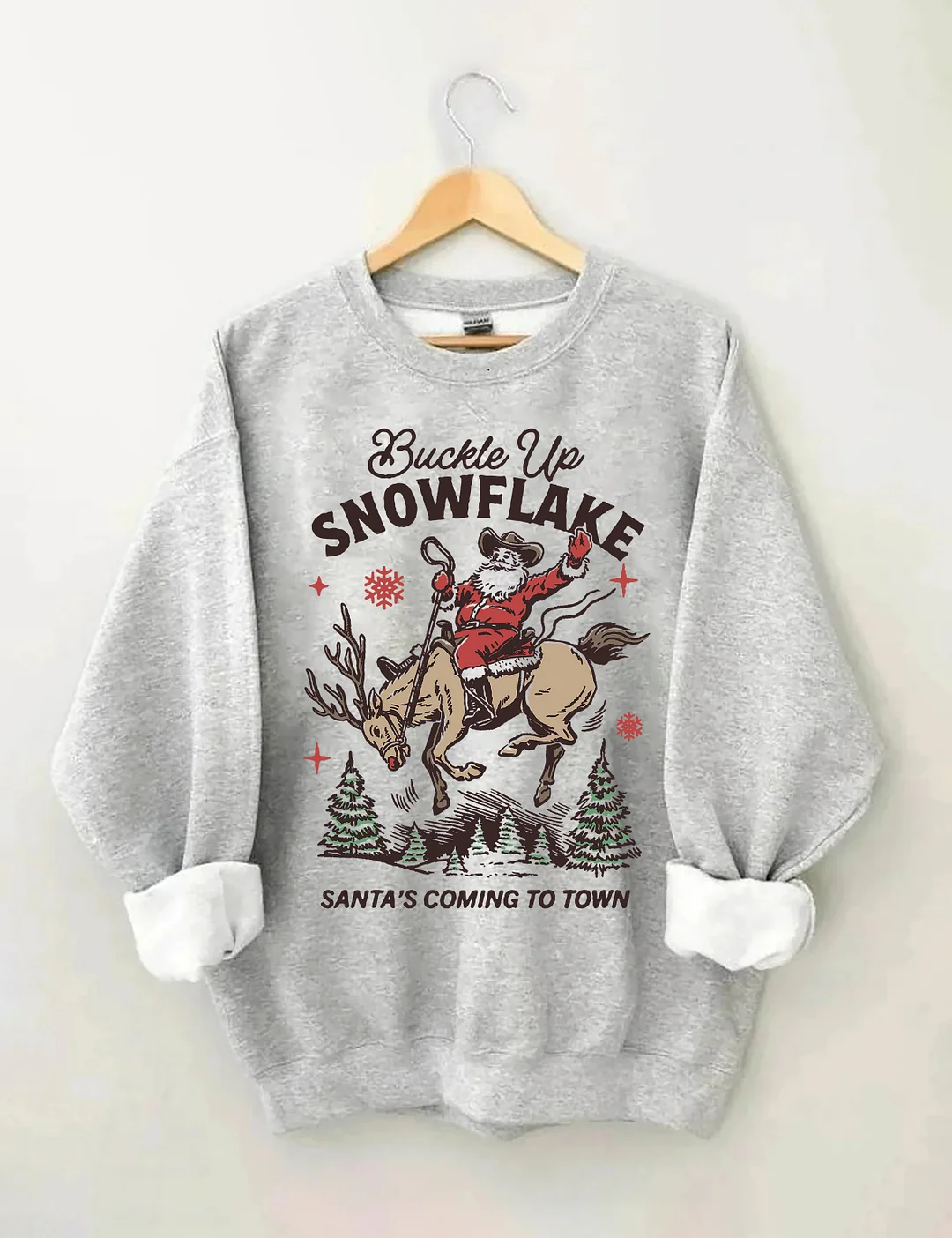 Santa's Coming To Town Sweatshirt