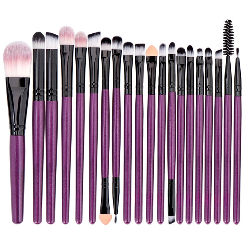 Xin Yan 20 Makeup Brush Set Double-headed Eye Makeup Brush Eye Shadow Brush Beauty Tools Brush Manufacturers On Behalf Of The Hair