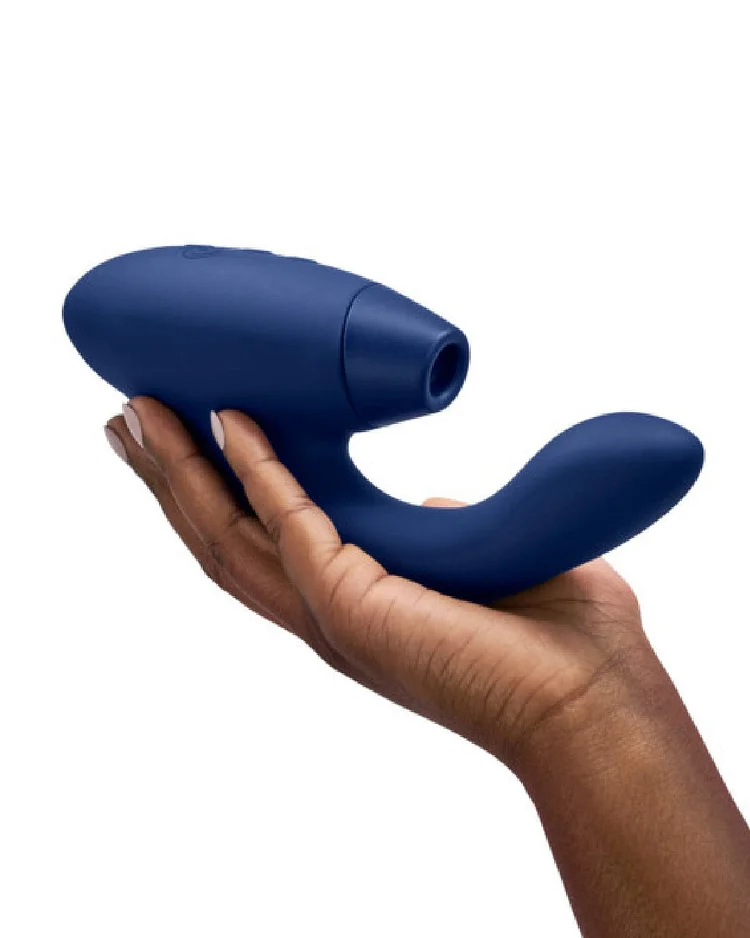 pornhint Pornhint Womanizer Duo 2 Pleasure Air Clitoral & G-Spot Rabbit - Blue