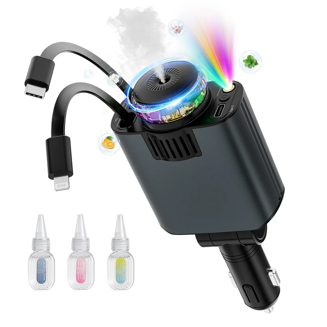 Starlight Retractable Car Charger