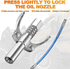 Double Handle High Pressure Quick Release Grease Coupler