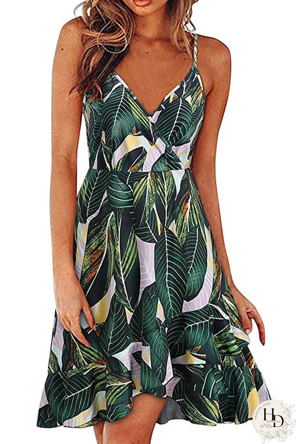 Sexy V-Neck Backless Cocktail Party Dress