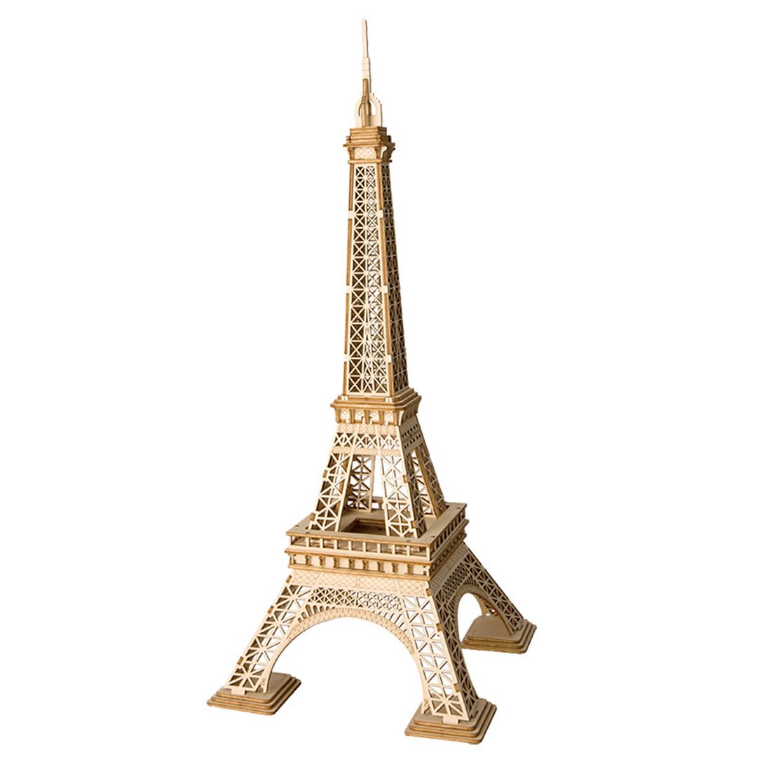 Rolife Eiffel Tower TG501 Architecture 3D Wooden Puzzle,okpuzzle,3dpuzzle,puzzle shop,puzzle store