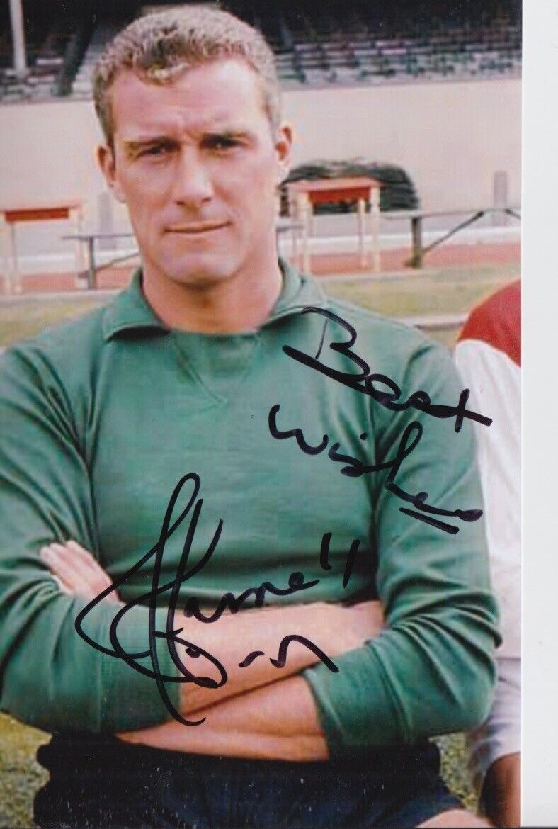 JIM FURNELL HAND SIGNED 6X4 Photo Poster painting ARSENAL FOOTBALL AUTOGRAPH 9