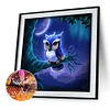Diamond Painting -DIY Round Drill Owl