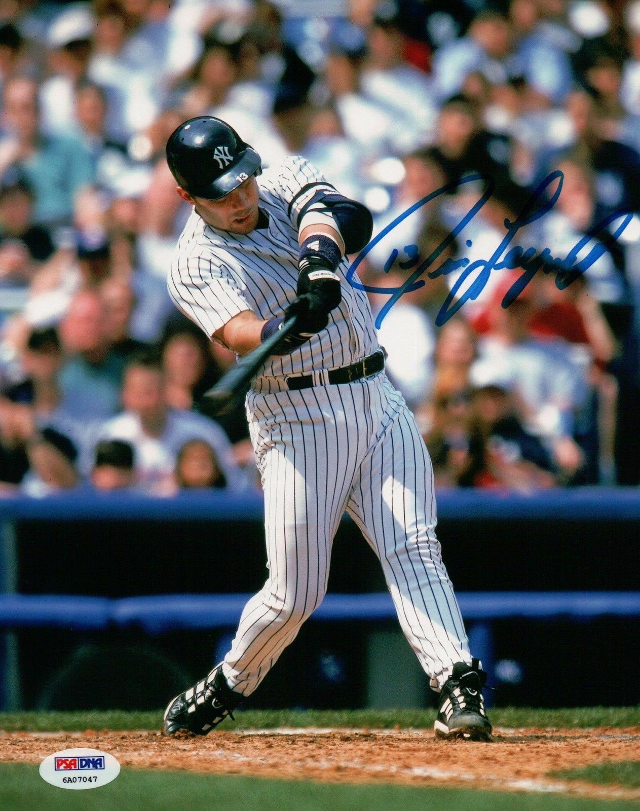 Jim Leyritz Signed 8X10 Photo Poster painting Autograph Auto Home Swinging Yankees PSA/DNA