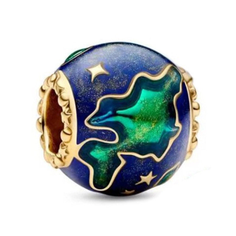 20 Pieces Zinc Alloy Starfish Paw Print Heart Shape Pendant Jewelry Accessories